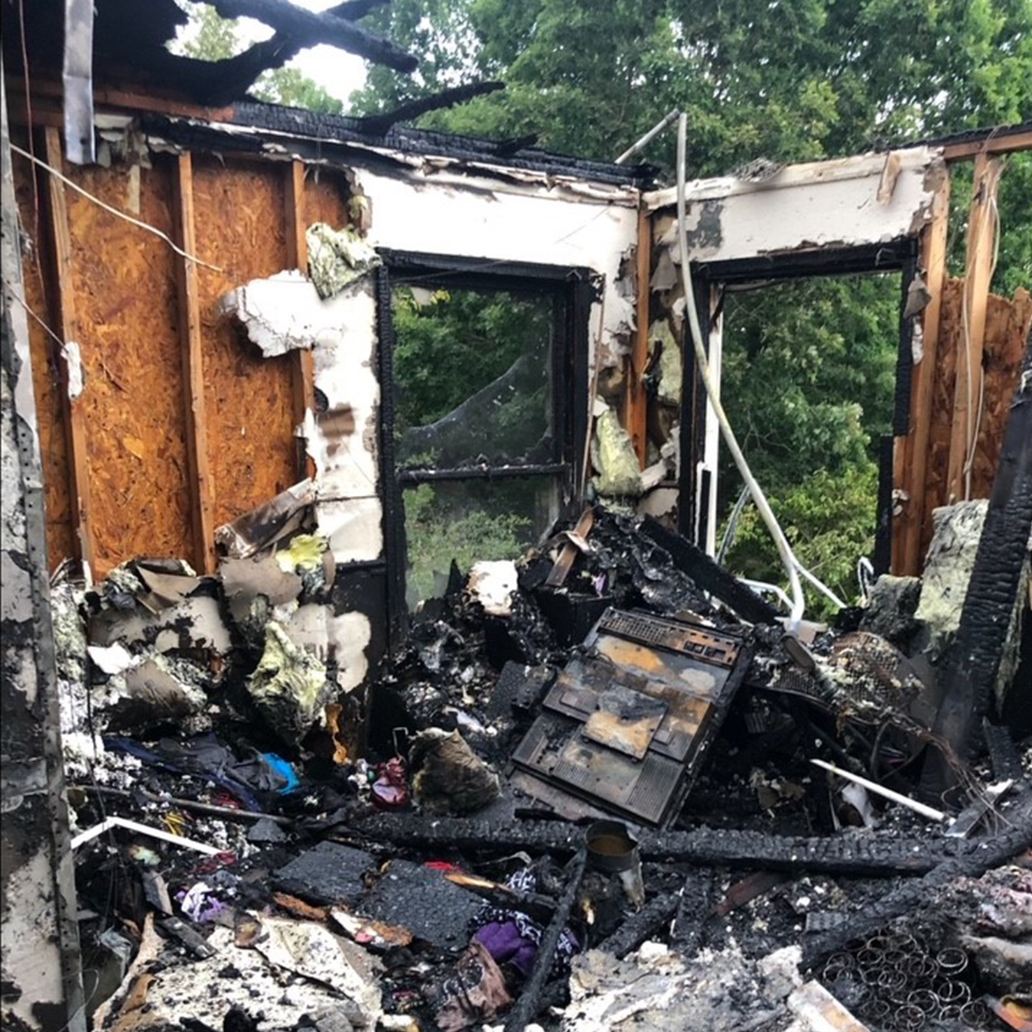 Fire damage restoration project handled by Thomas Lacovara & Associates
