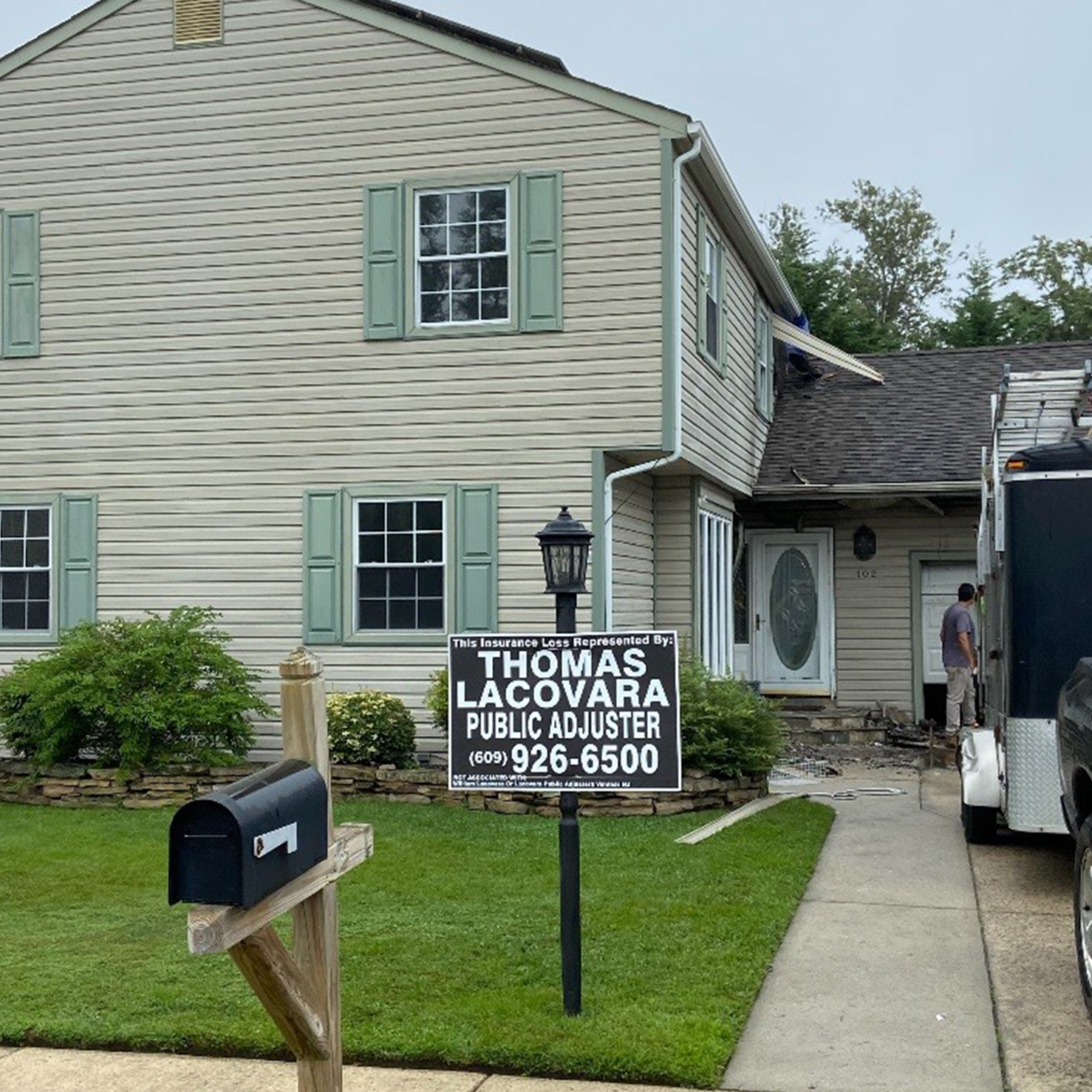 Fire damage restoration project handled by Thomas Lacovara & Associates