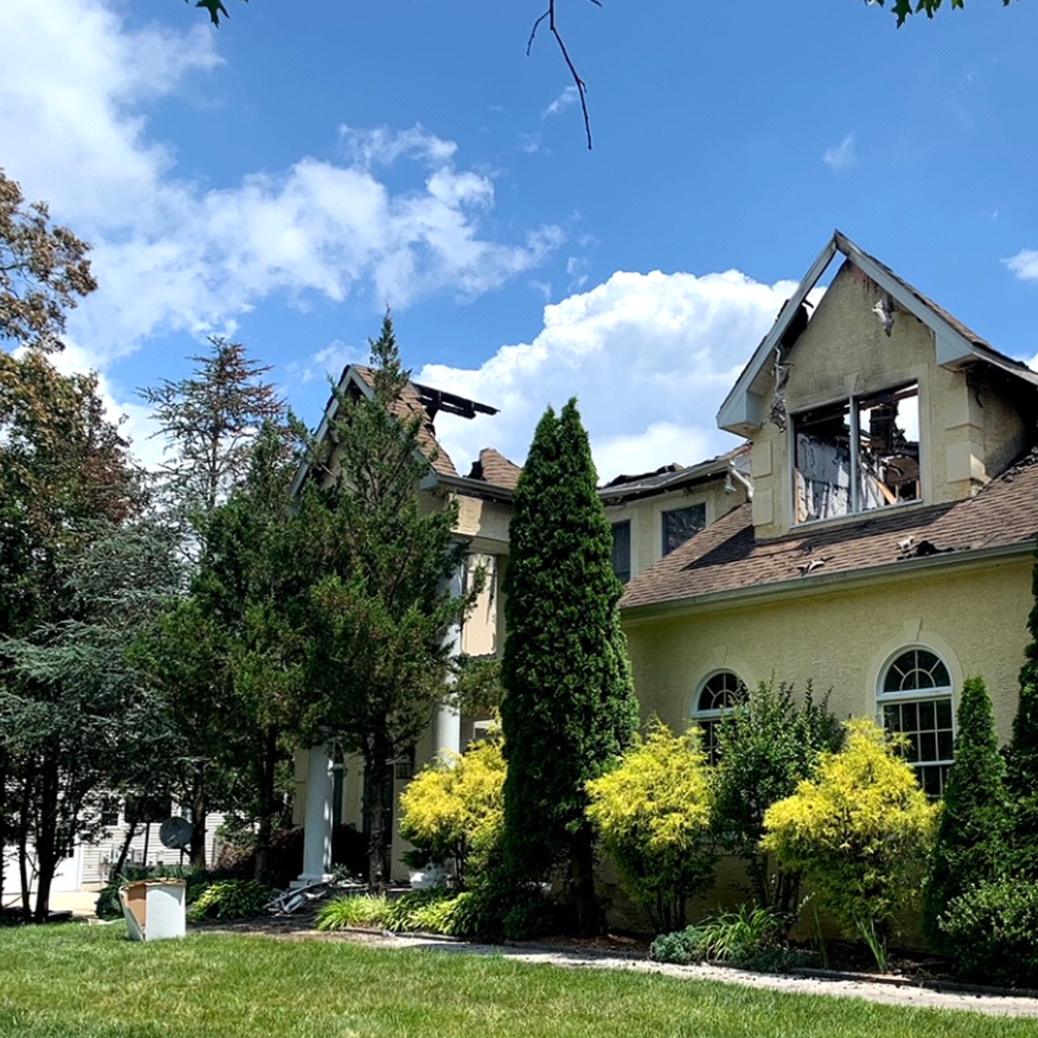 Fire damage restoration project handled by Thomas Lacovara & Associates