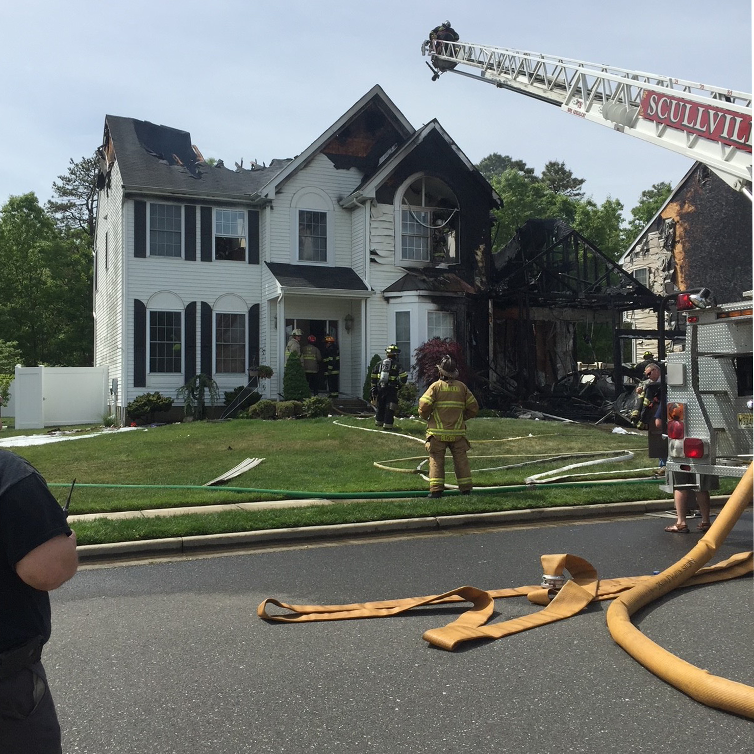Fire damage restoration project handled by Thomas Lacovara & Associates