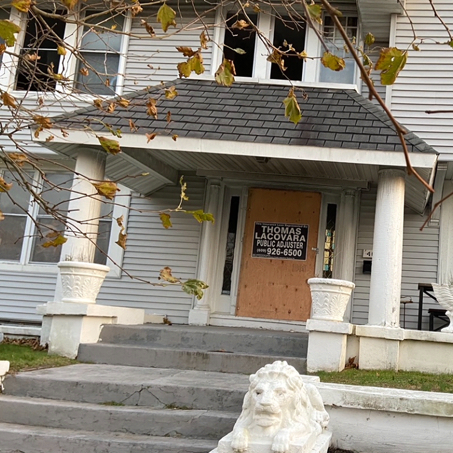 Fire damage restoration project handled by Thomas Lacovara & Associates